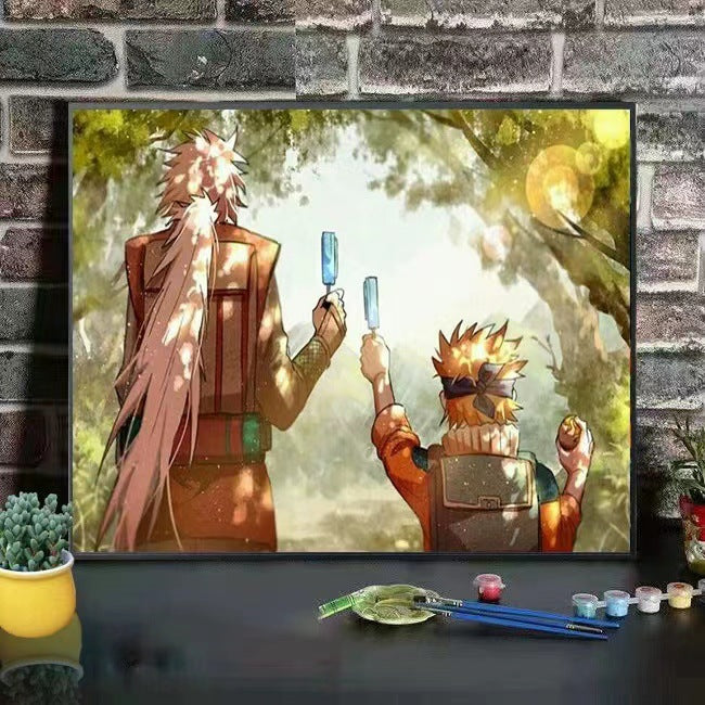 Anime-inspirierte Wandkunst Druck Brehn