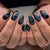 Künstliche Fingernägel mit Modernem Gothic Design Brehn