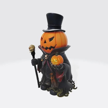 Halloween-Themen Kürbis Meister Figur Brehn
