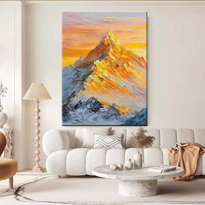 Dekorative Berglandschaft Leinwand Wandkunst