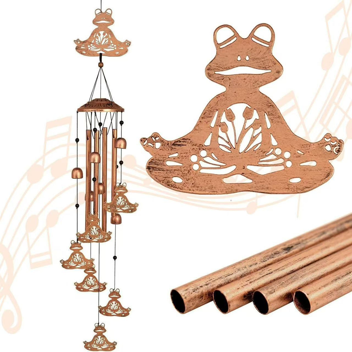 Dekorativer Windspiel mit Dackel-Design Brehn