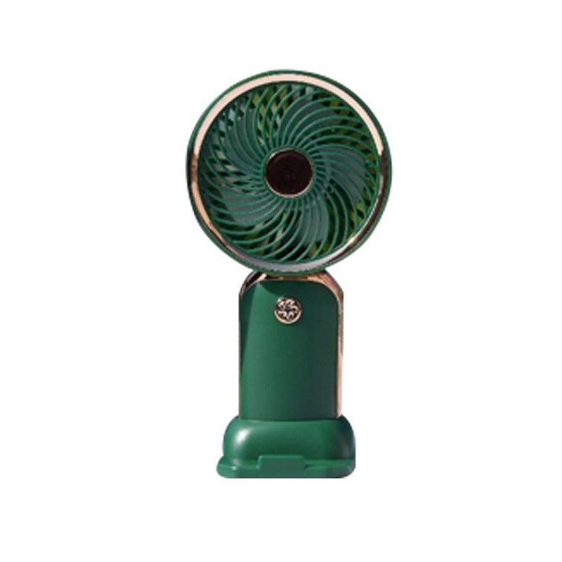 Damen Tragbarer Mini-Ventilator mit innovativem Spiral-Design Brehn