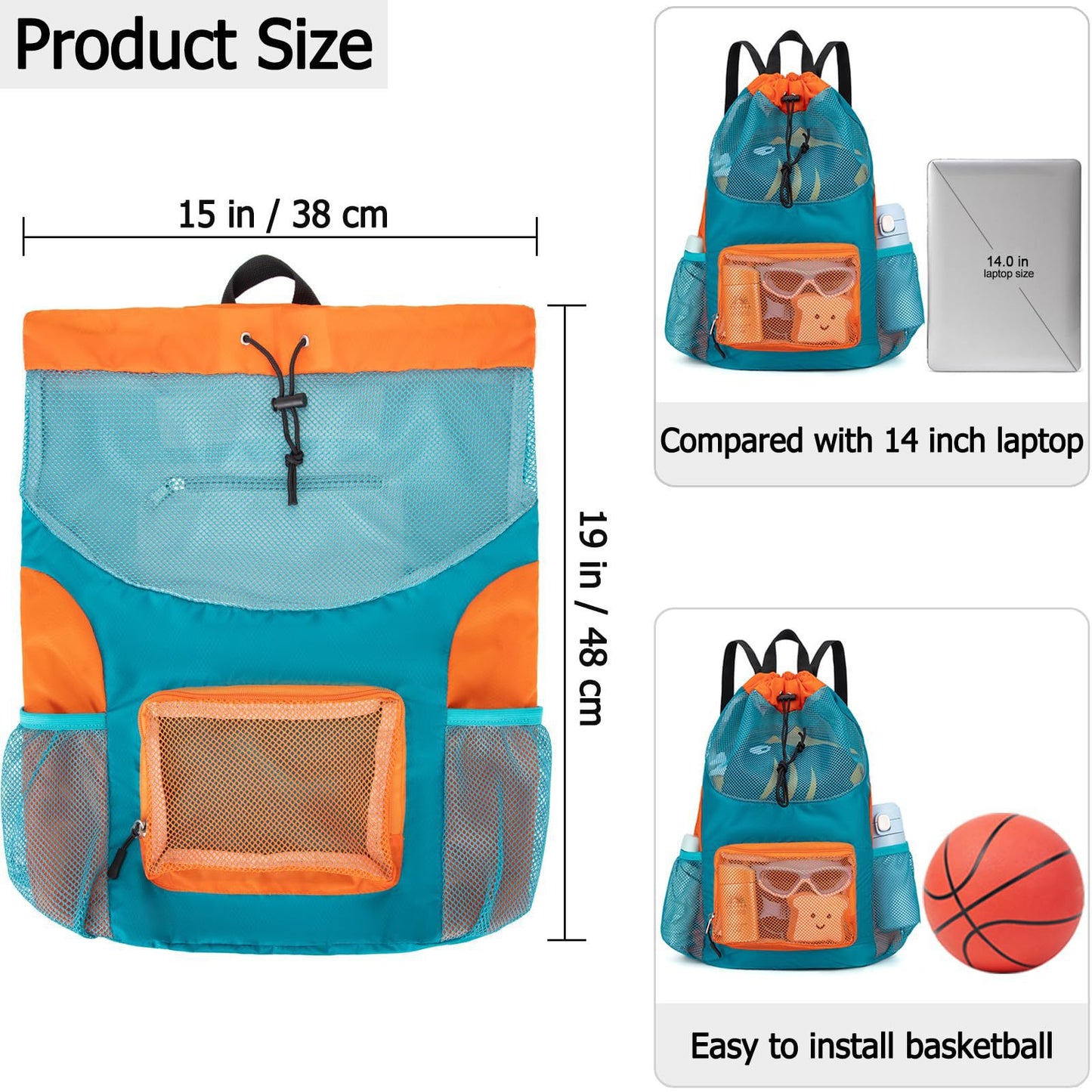 Multifunktionale Freizeit-Rucksack Brehn