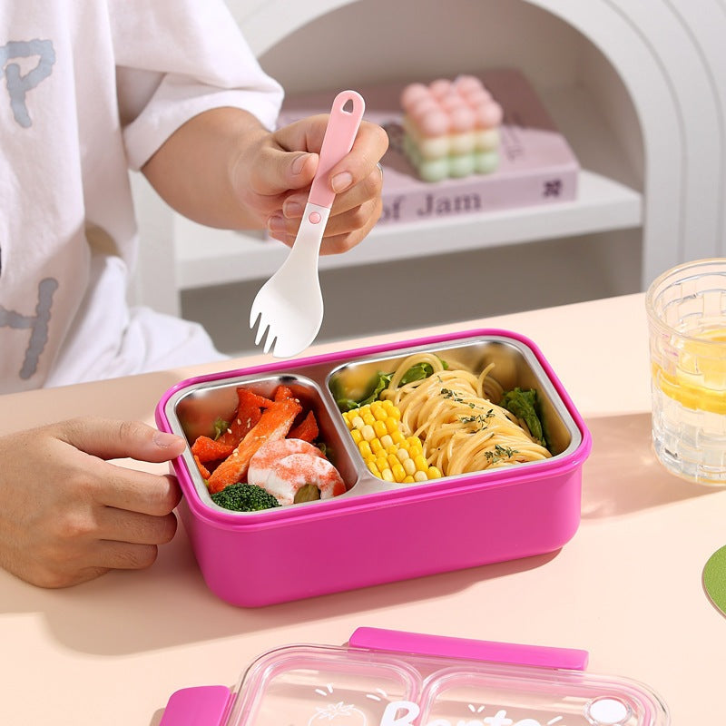 Multi-Compartment BPA-freie Bento-Lunchbox mit luftdichtem Deckel