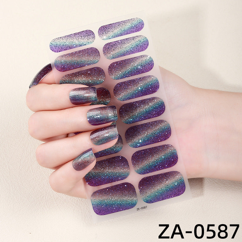 Gradient Gel Nagel Wraps