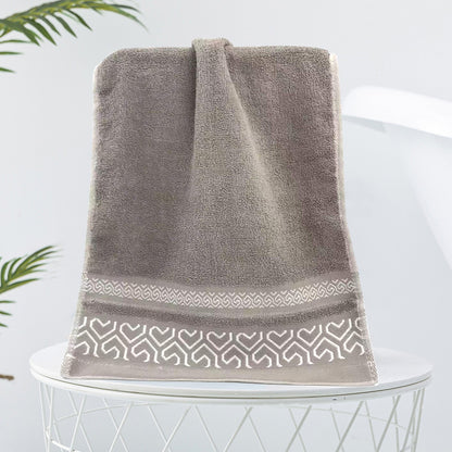 Hochwertige Frottee-Gästetücher Mit Eleganter Bordüre Brehn