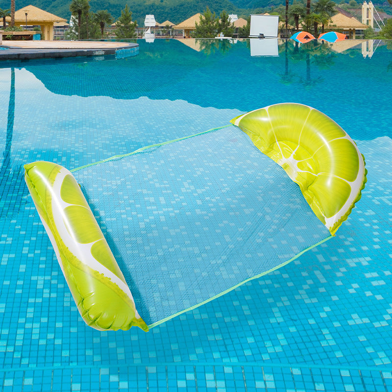 Unisex Aufblasbare Wasserspiel-Matte mit Obstmotiv Brehn