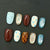 Künstlerisches Ombre Glitter Nagelkunst Set Brehn