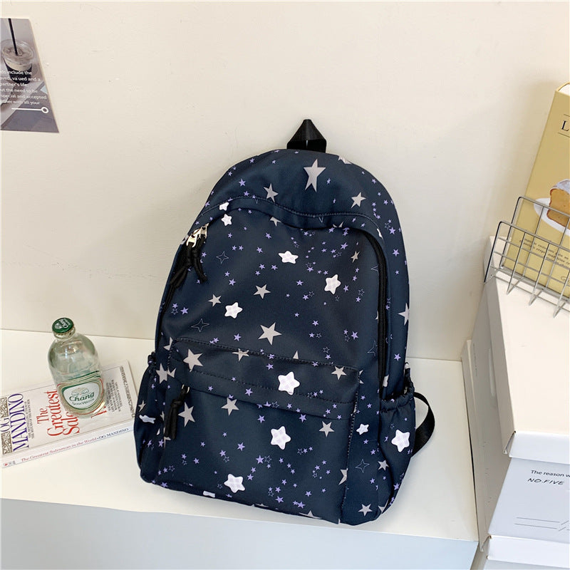 Lässiger Rucksack mit Sternenmuster Brehn