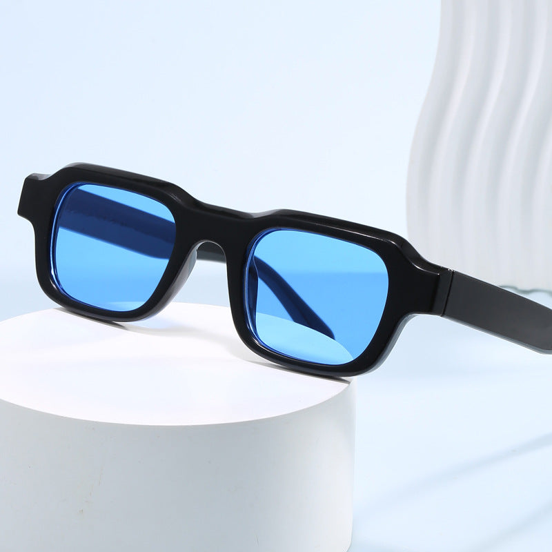 Damen modische quadratische Sonnenbrille mit robustem Rahmen Brehn
