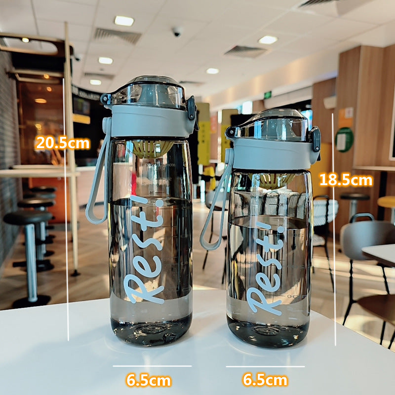Damen Ergonomische Wasserflasche für Fitness Brehn