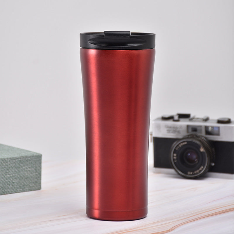 Damen eleganter Isolierkaffee-Becher mit praktischem Deckel Brehn