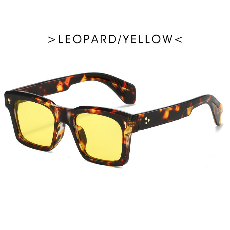 Damen moderne Sonnenbrille im claro-geometrischen Design Brehn