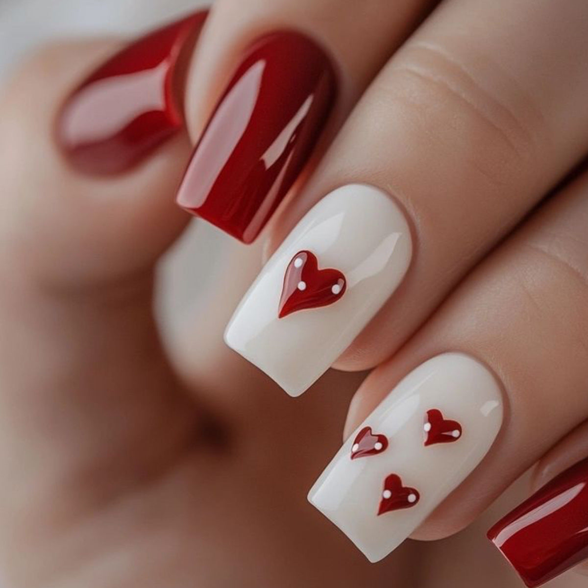 Herz-Themen-Nagelkunst-Set Brehn