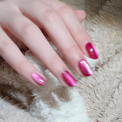Gradient Glossy Press-On Nagel Set Brehn