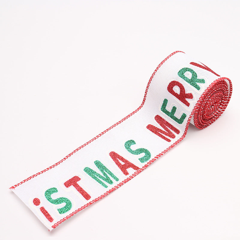 Dekorativer Weihnachtsmotiv Geschenkbänder Brehn