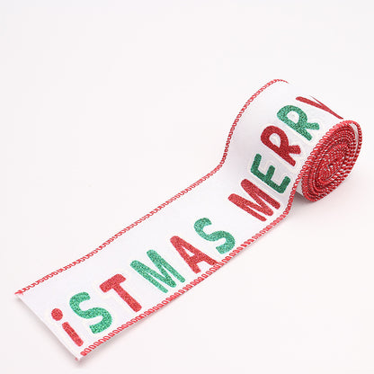 Dekorativer Weihnachtsmotiv Geschenkbänder Brehn