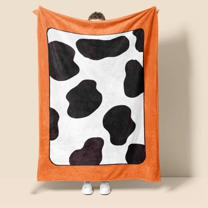 Kuhdruck Plüschdecke