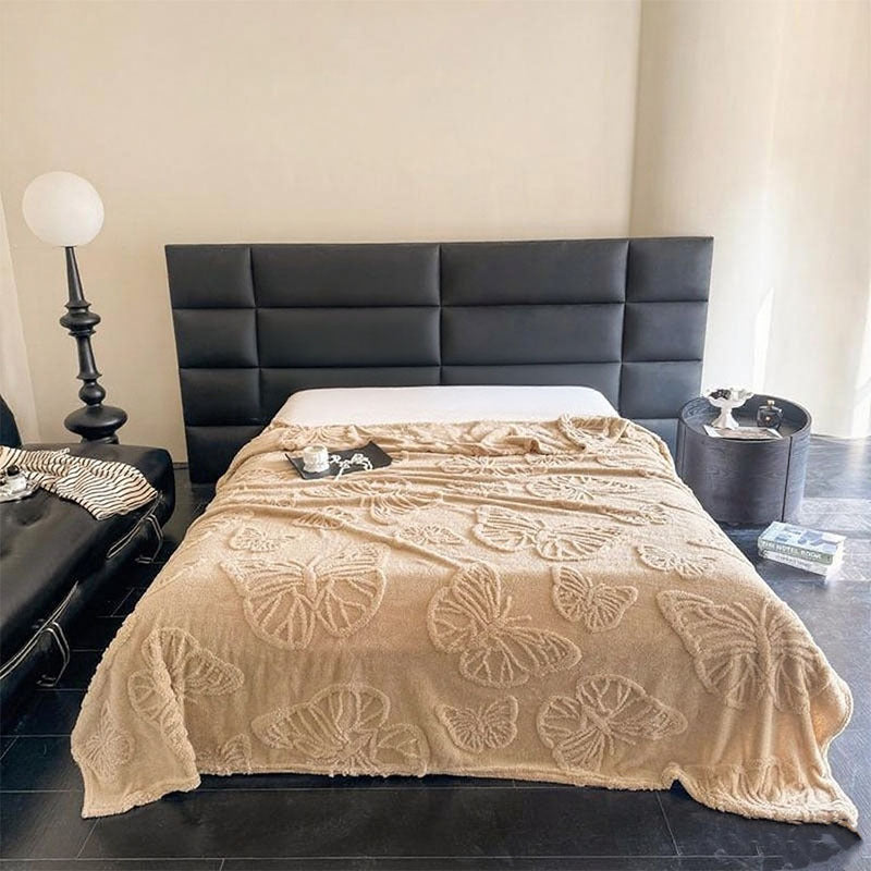 Damen Luxuriöse Tagesdecke mit Schmetterlingsmuster Brehn