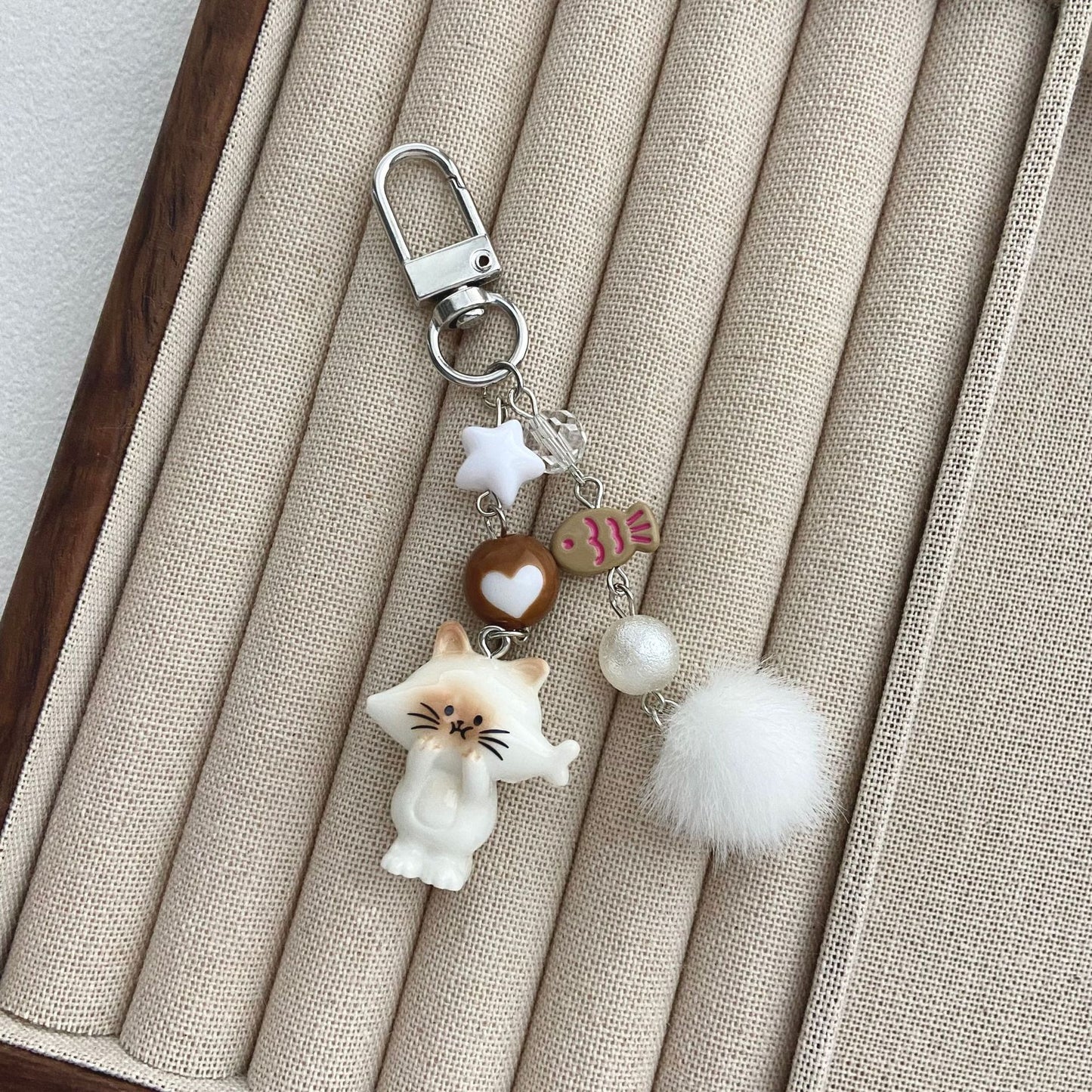 Katzen-Themen Charme Schlüsselanhänger Brehn