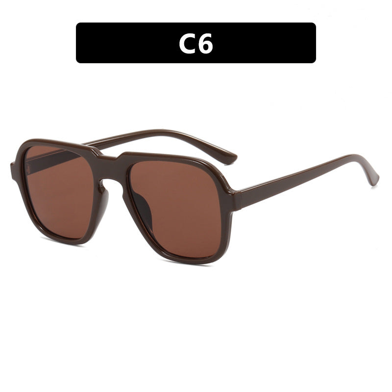 Damen außergewöhnliche Sonnenbrille im modernen Tierdruckdesign Brehn