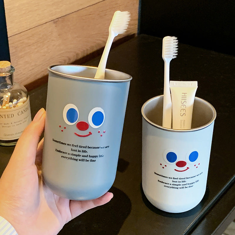 Edelstahl Becher mit Lustigem Design Brehn