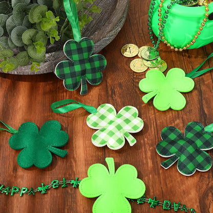 Festliche Shamrock-Ornamente Brehn