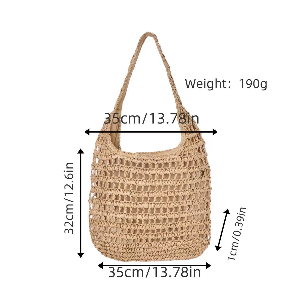 Handgefertigte Makramee Shopper-Tasche Brehn