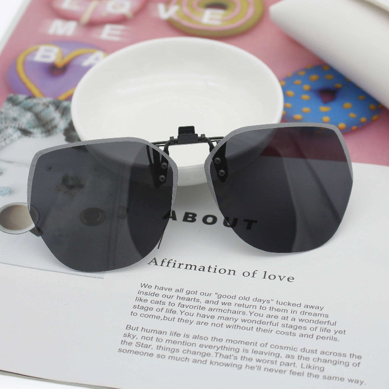 Damen modische Oversized-Sonnenbrille mit eckigem Design Brehn