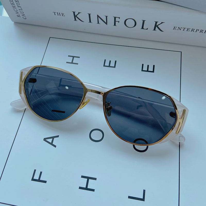 Modische Schildkröten-Sonnenbrille Brehn