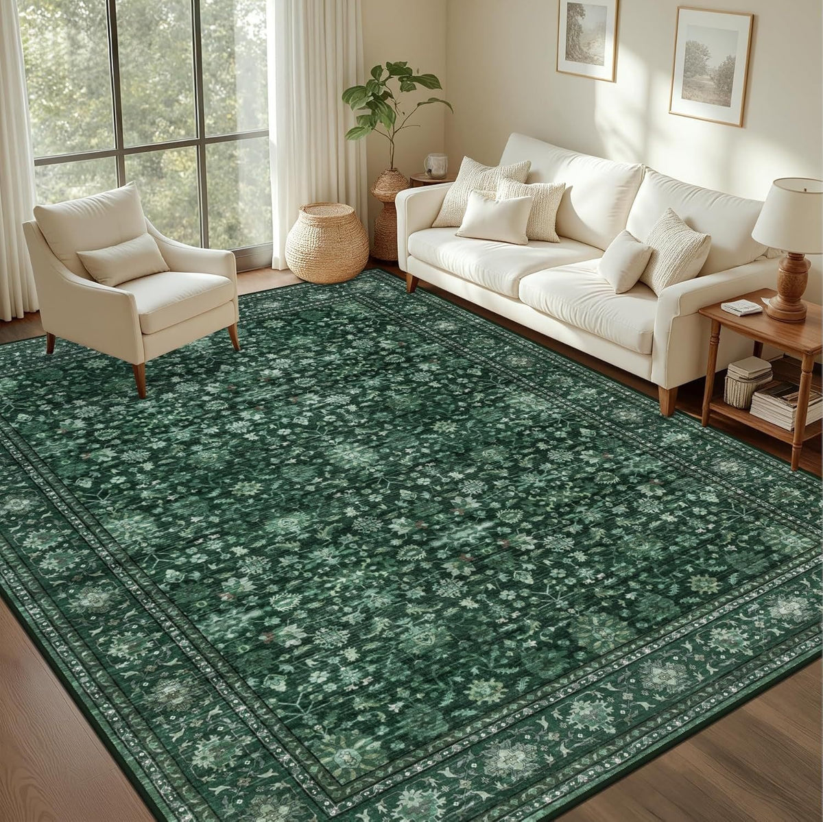 Eleganter Vintage-Teppich
