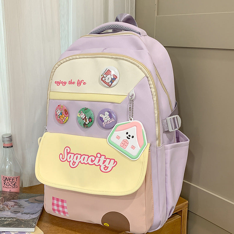 Niedlicher Charakter-Themen Mehrfach-Taschen Schulrucksack