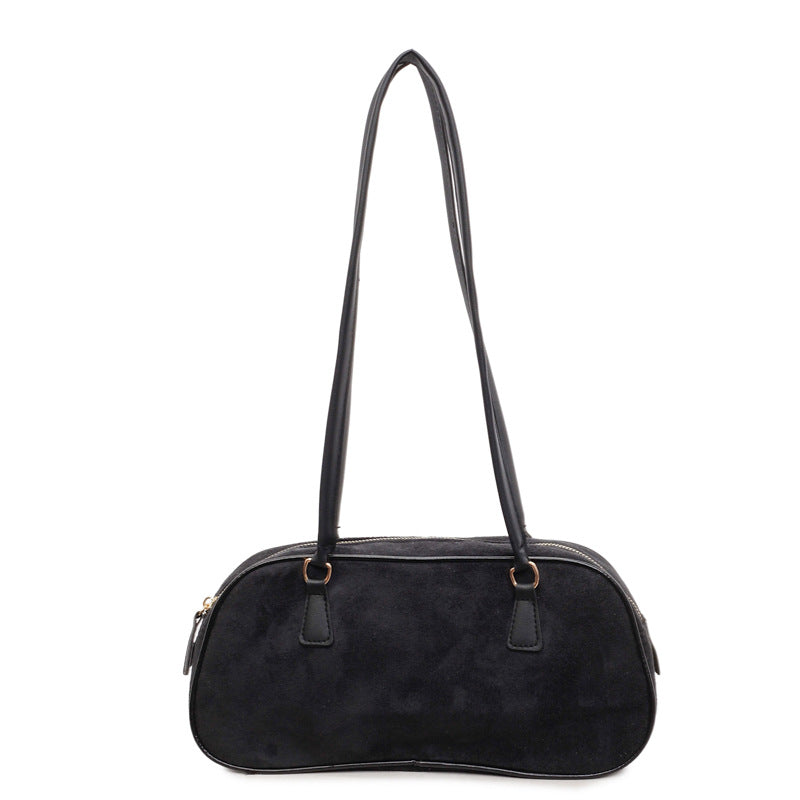 WoChic Faux Wildleder Handtasche Brehn