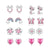 Multistyle Schmuck Ohrring Set Brehn