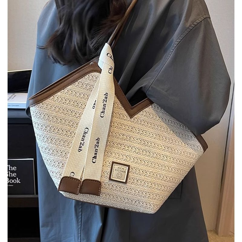 Gewebte Textur Schultertasche Brehn