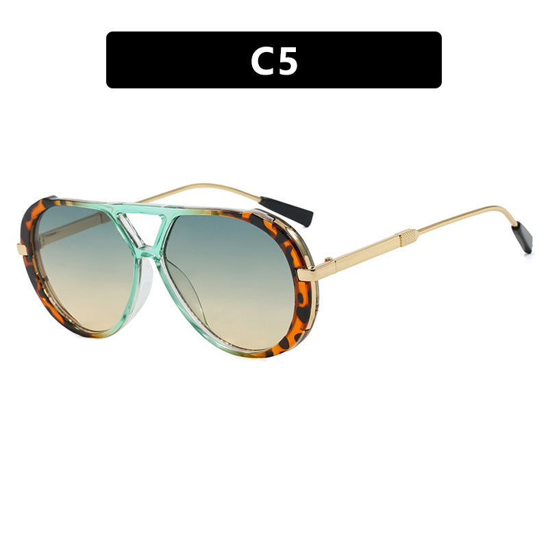 Damen modische Sonnenbrille im eleganten Pilotenstil Brehn