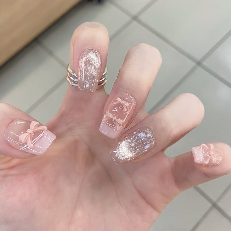 Elegante Nagelkunst Press-On Nägel Brehn