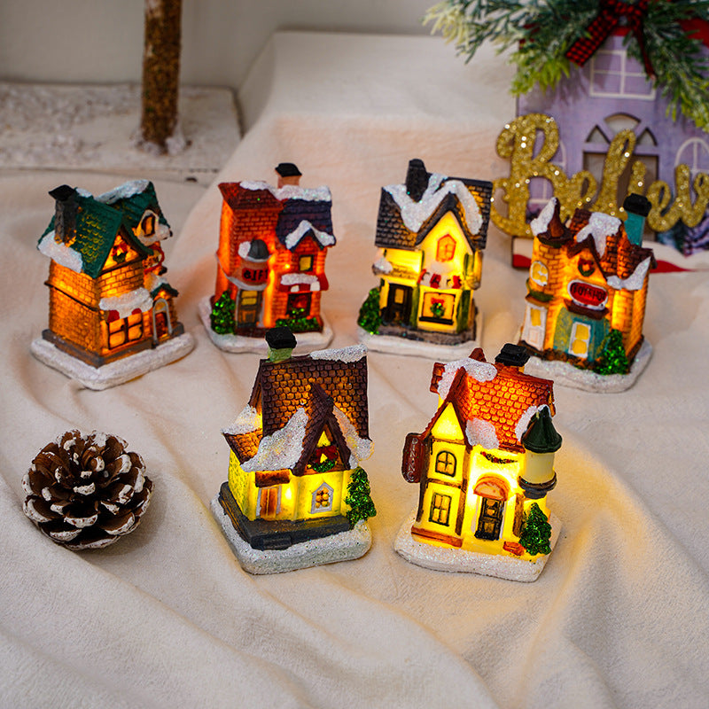 Dekorative Weihnachtsbeleuchtungshaus Brehn