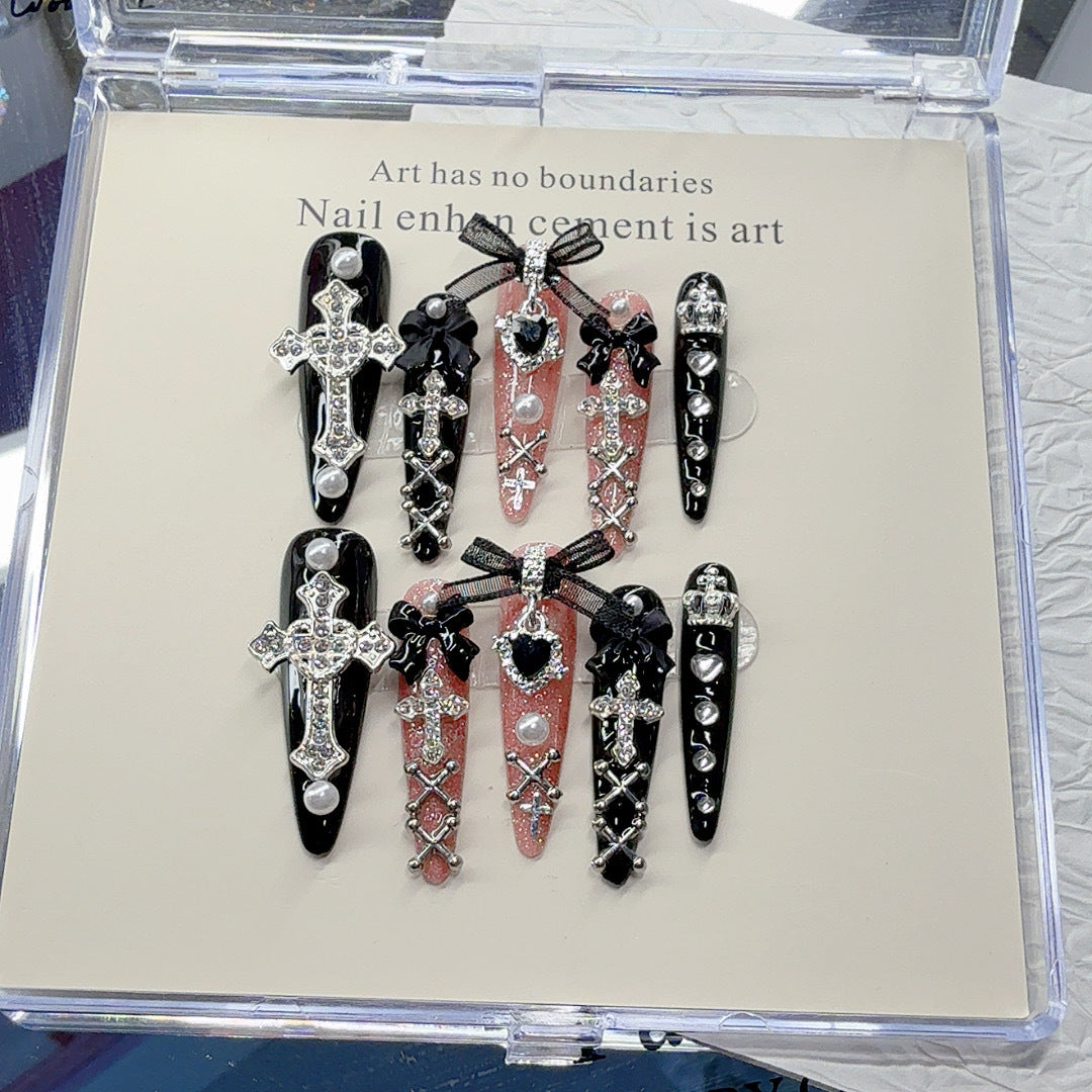 Gothic Charm Nageldekoration Set