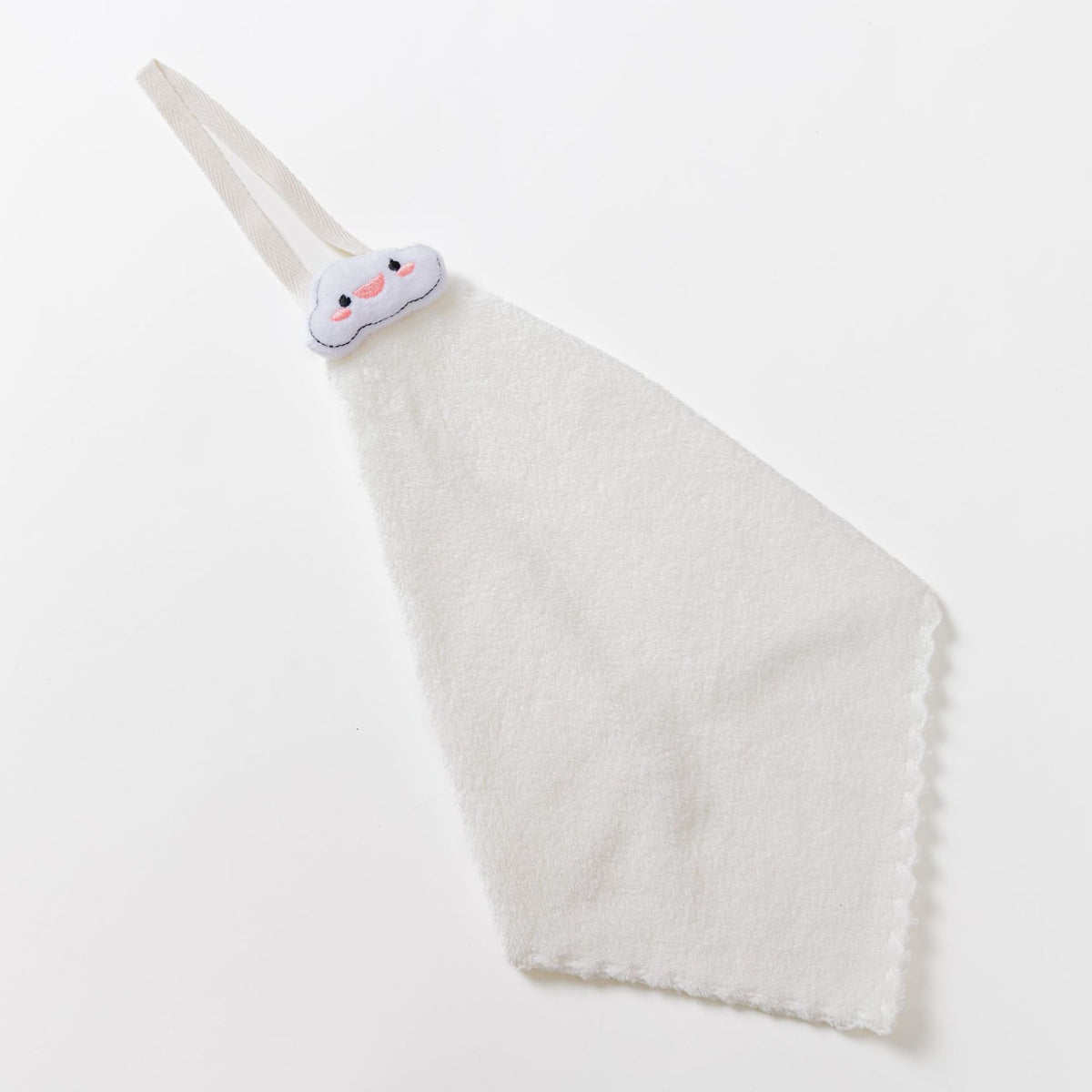 Plüsch-Maus-Hauben-Babybadetuch mit Aufhängeschlaufe