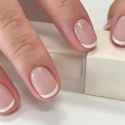 French Tip Press-On Nail Art Set Brehn