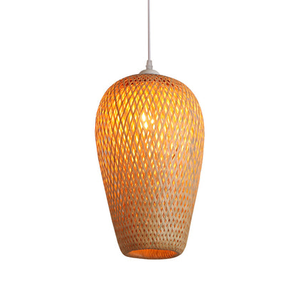Woven Bamboo Deckenlampe