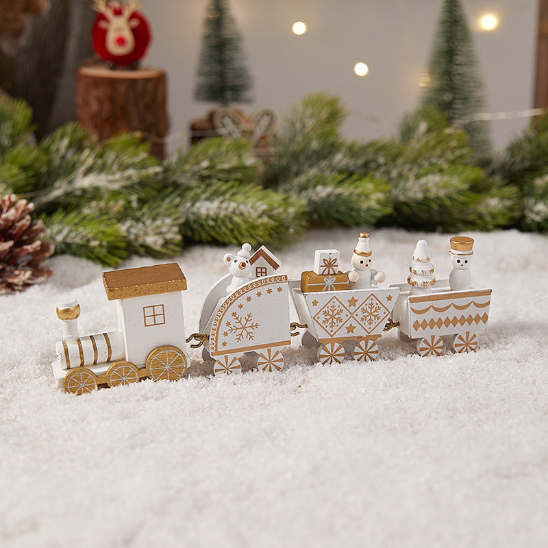 Dekoratives Weihnachtszug-Set Brehn