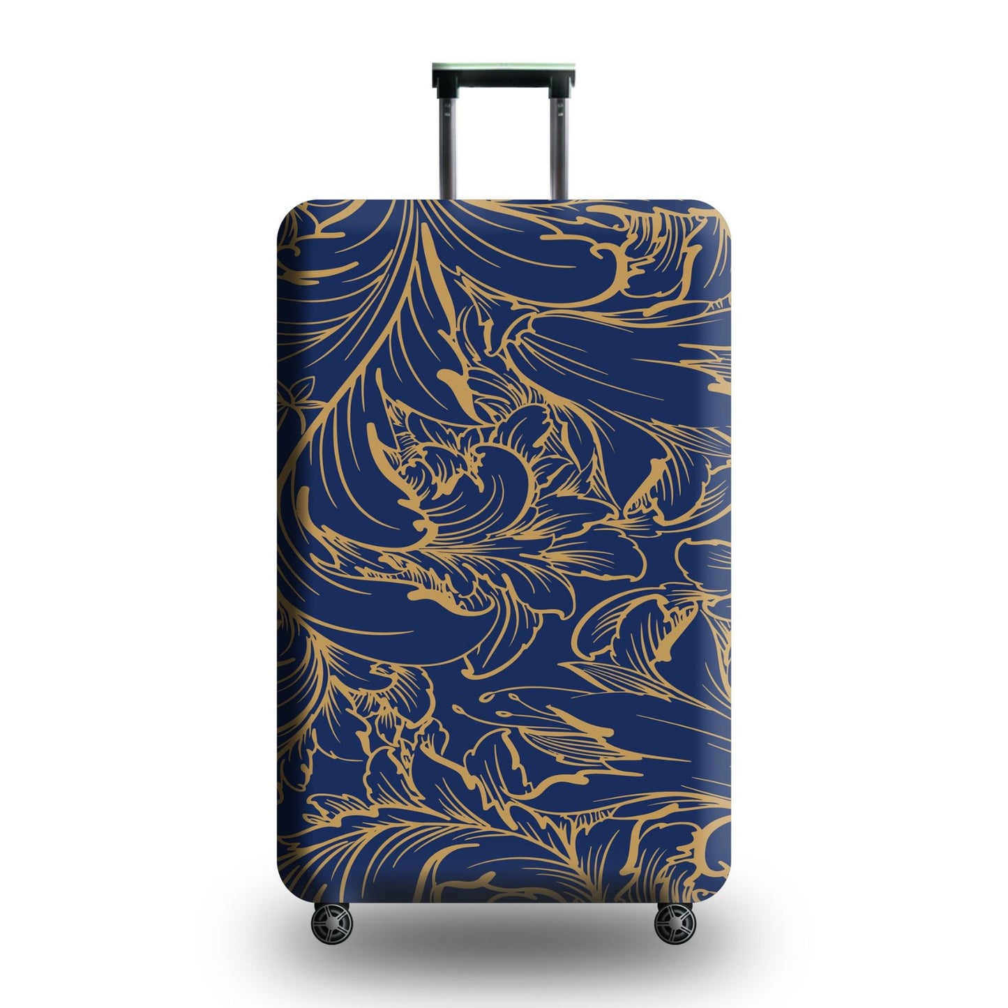 Unisex nan Hartschalen-Trolley mit auffälligem Marmorprint, Teleskopgriff und stoßfester Konstruktion Brehn