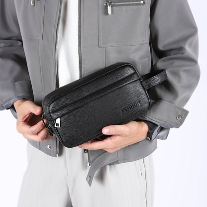 Premium Leder Kulturbeutel Brehn