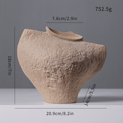 Abstrakte dekorative Keramikvase Brehn