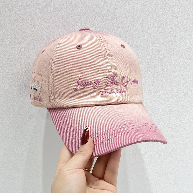 Damen Casual Bestickte Dad Cap Brehn