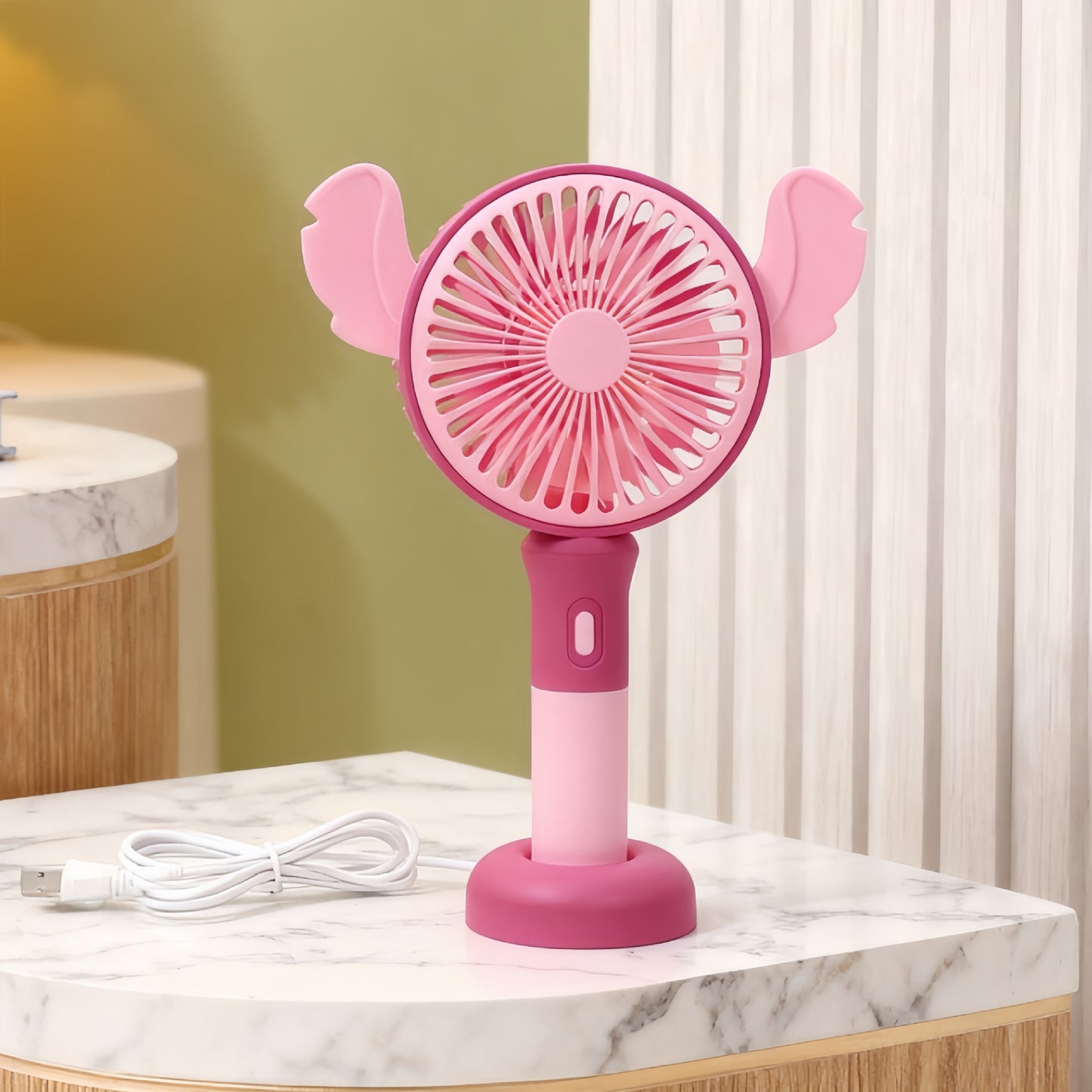 Damen Tragbarer Handventilator mit süßem Tier-Motiv Brehn