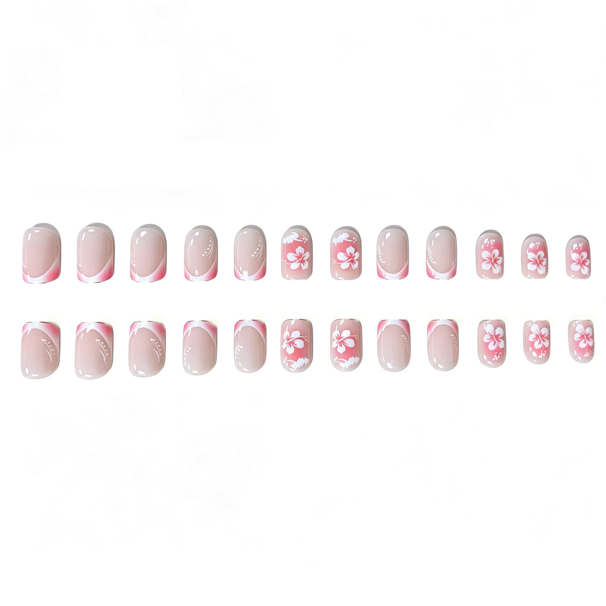 Floral Acrylnageldesign Brehn