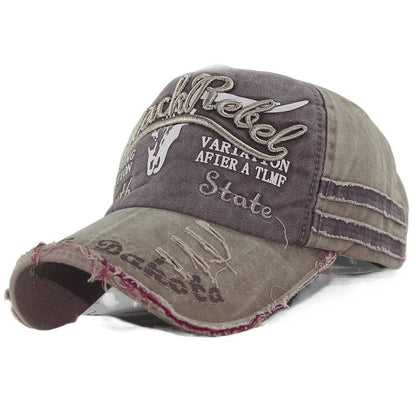Damen Distressed Grafik Baseballmütze Brehn 1784083658